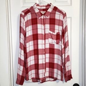 Universal Threads long sleeve plaid shirt Sz XXL